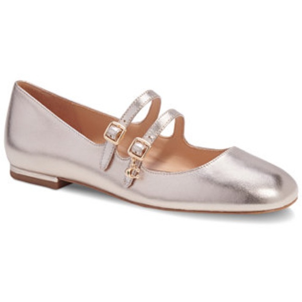 Whitley Mary Jane Coach Flats